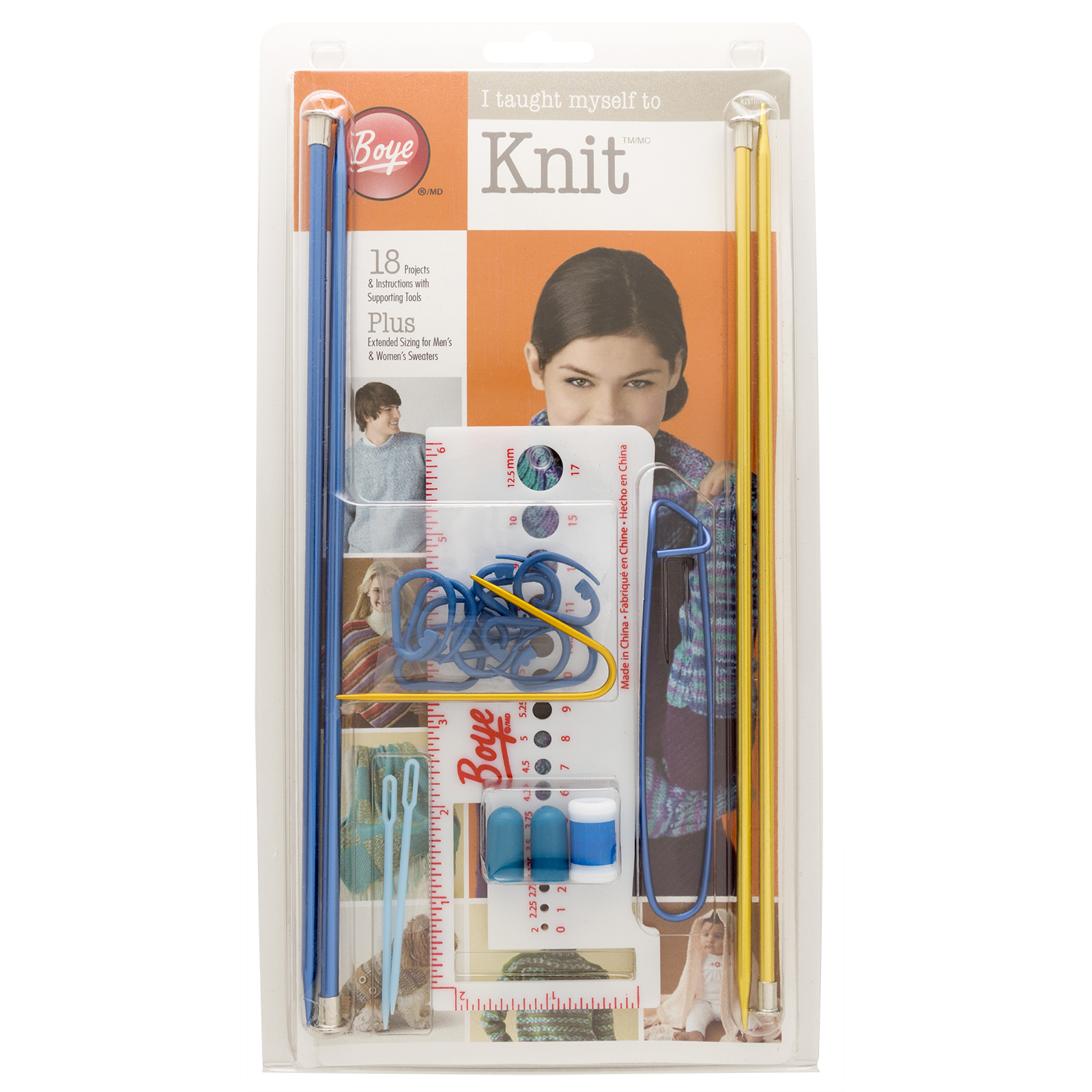 Find the Boye® I Taught Myself to Knit™ Kit at Michaels